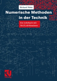 Enlarge image Cover: Numerische Methoden in der Technik - Vieweg+Teubner Verlag
