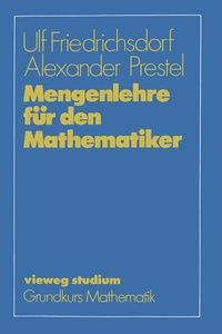 Abbildung von: Mengenlehre für den Mathematiker - Vieweg+Teubner Verlag