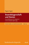 Cover: Staatsb&uuml;rgerschaft und Nation - Vandenhoeck & Ruprecht