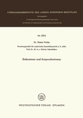Cover: Einkommen und Anspruchsniveau - VS Verlag f&uuml;r Sozialwissenschaften