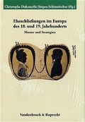 Cover: Eheschlie&szlig;ungen im Europa des 18. und 19. Jahrhunderts - Vandenhoeck & Ruprecht