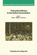 Cover: Nationalsozialismus in den Kulturwissenschaften. Band 1 - Vandenhoeck & Ruprecht