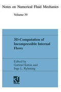 Cover: 3D-Computation of Incompressible Internal Flows - Vieweg+Teubner Verlag