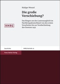 Cover: Die gro&szlig;e Verschiebung? - Franz Steiner Verlag