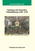 Cover: Strukturen der deutschen Fr&uuml;haufkl&auml;rung 1680-1720 - Vandenhoeck & Ruprecht