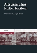 Cover: Altrussisches Kulturlexikon - Franz Steiner Verlag