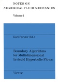 Cover: Boundary Algorithms for Multidimensional Inviscid Hyperbolic Flows - Vieweg+Teubner Verlag