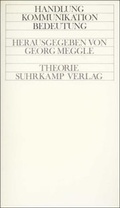 Cover: Handlung, Kommunikation, Bedeutung - Suhrkamp