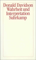 Cover: Wahrheit und Interpretation - Suhrkamp