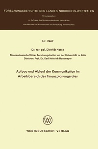 Abbildung von: Aufbau und Ablauf der Kommunikation im Arbeitsbereich des Finanzplanungsrates - VS Verlag für Sozialwissenschaften