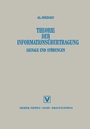 Cover: Theorie Der Informationsübertragung - Vieweg+Teubner Verlag