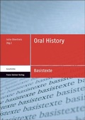 Cover: Oral History - Franz Steiner Verlag