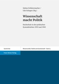 Cover: Wissenschaft macht Politik - Franz Steiner Verlag
