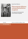 Cover: &Ouml;konomische Effizienz und gesellschaftlicher Ausgleich - Franz Steiner Verlag
