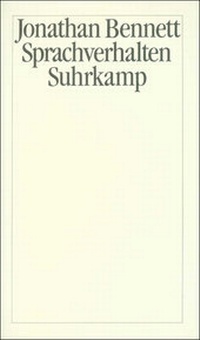 Enlarge image Cover: Sprachverhalten - Suhrkamp