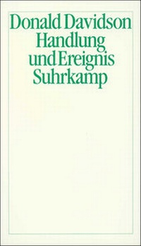 Enlarge image Cover: Handlung und Ereignis - Suhrkamp