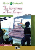Cover: The Adventures of Tom Sawyer - Buch mit CD-ROM und Web Activities - Langenscheidt ELT