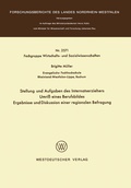 Cover: Stellung und Aufgaben des Internatserziehers - VS Verlag f&uuml;r Sozialwissenschaften