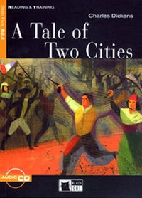 Enlarge image Cover: A Tale of Two Cities - Buch mit Audio-CD - Langenscheidt ELT
