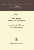 Cover: Untersuchung des kautschukelastischen Verhaltens von Polyurethanionomeren - VS Verlag f&uuml;r Sozialwissenschaften