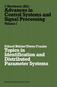 Enlarge image Cover: Topics in Identification and Distributed Parameter Systems - Vieweg+Teubner Verlag
