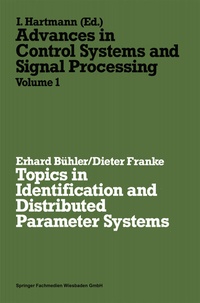 Enlarge image Cover: Topics in Identification and Distributed Parameter Systems - Vieweg+Teubner Verlag
