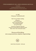 Cover: Planung und Entwicklung einer programmierbaren digitalen Integrieranlage - VS Verlag f&uuml;r Sozialwissenschaften