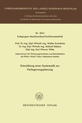Cover: Entwicklung einer Systematik zur Verlagerungsplanung - VS Verlag f&uuml;r Sozialwissenschaften