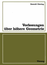 Abbildung von: Vorlesungen über höhere Geometrie - Vieweg+Teubner Verlag
