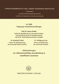Cover: Untersuchungen zur diskontinuierlichen Ausscheidung in metallischen Systemen - VS Verlag f&uuml;r Sozialwissenschaften