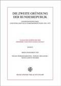 Cover: Die zweite Gr&uuml;ndung der Bundesrepublik - Franz Steiner Verlag