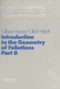 Cover: Introduction to the Geometry of Foliations, Part B - Vieweg+Teubner Verlag