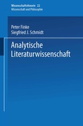 Cover: Analytische Literaturwissenschaft - Vieweg+Teubner Verlag