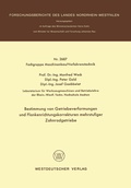 Cover: Bestimmung von Getriebeverformungen und Flankenrichtungskorrekturen mehrstufiger Zahnradgetriebe - VS Verlag f&uuml;r Sozialwissenschaften