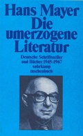 Cover: Deutsche Literatur nach zwei Weltkriegen 1945-1985 - Suhrkamp