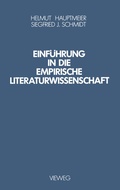 Cover: Einf&uuml;hrung in die Empirische Literaturwissenschaft - Vieweg+Teubner Verlag