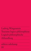 Cover: Tractatus logico-philosophicus - Suhrkamp