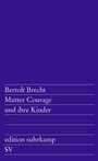 Cover: Mutter Courage und ihre Kinder - Suhrkamp