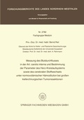 Cover: Messung des Blutdurchflusses in der Art. carotis interna und Bestimmung der Parameter des Herz-Kreislaufsystems sowie des cerebralen Stoffwechsels unter normovol&auml;mischer H&auml;modilution bei gro&szlig;en kieferchirurgischen Tumorresektionen - VS Verlag f&uuml;r Sozialwissenschaften