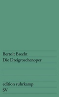 Cover: Die Dreigroschenoper - Suhrkamp