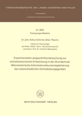 Abbildung von: Experimentelle Längsschnittuntersuchung zur schreibmotorischen Entwicklung in der Grundschule. Mikromotorische Schreibdruckkurvenregistrierung bei unterschiedlichen Schreibübungsgeräten - VS Verlag für Sozialwissenschaften