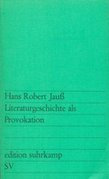 Cover: Literaturgeschichte als Provokation - Suhrkamp