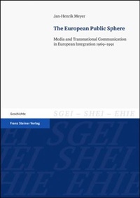 Enlarge image Cover: The European Public Sphere - Franz Steiner Verlag