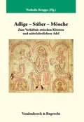 Cover: Adlige - Stifter - M&ouml;nche - Vandenhoeck & Ruprecht