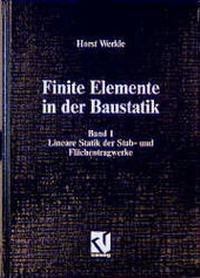 Enlarge image Cover: Finite Elemente in der Baustatik - Vieweg+Teubner Verlag