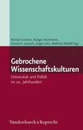 Cover: Gebrochene Wissenschaftskulturen - Vandenhoeck & Ruprecht