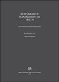 Cover: Altt&uuml;rkische Handschriften - Franz Steiner Verlag