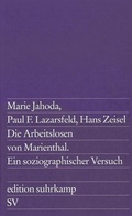 Cover: Die Arbeitslosen von Marienthal - Suhrkamp