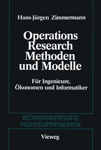 Abbildung von: Methoden und Modelle des Operations Research - Vieweg+Teubner Verlag