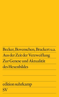 Enlarge image Cover: Aus der Zeit der Verzweiflung - Suhrkamp